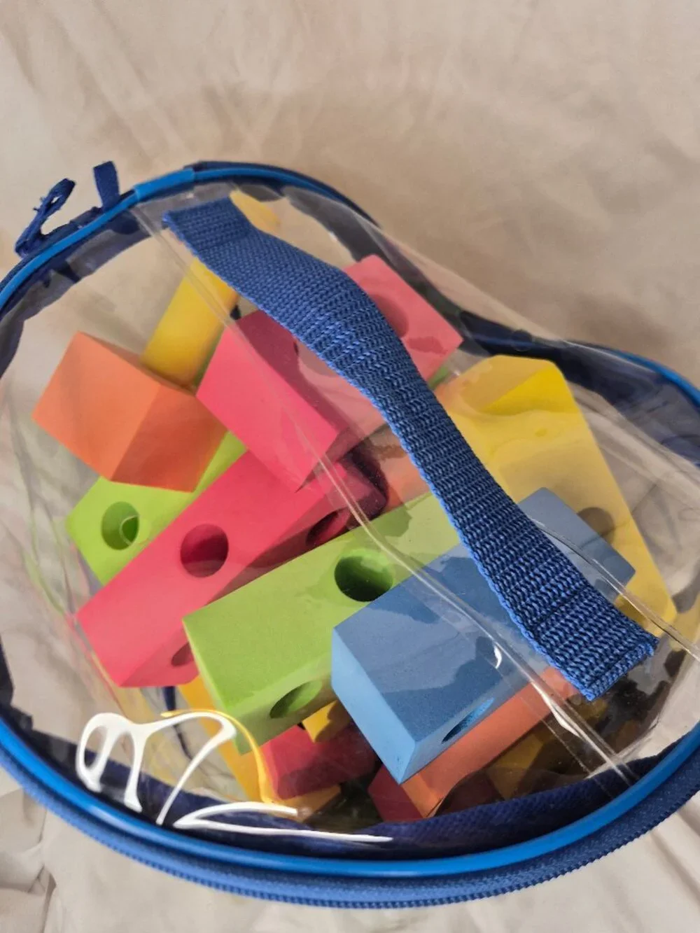 Verdes Foam Peg Blocks 53pcs Set Soft Building Toys 7 Missing Pieces